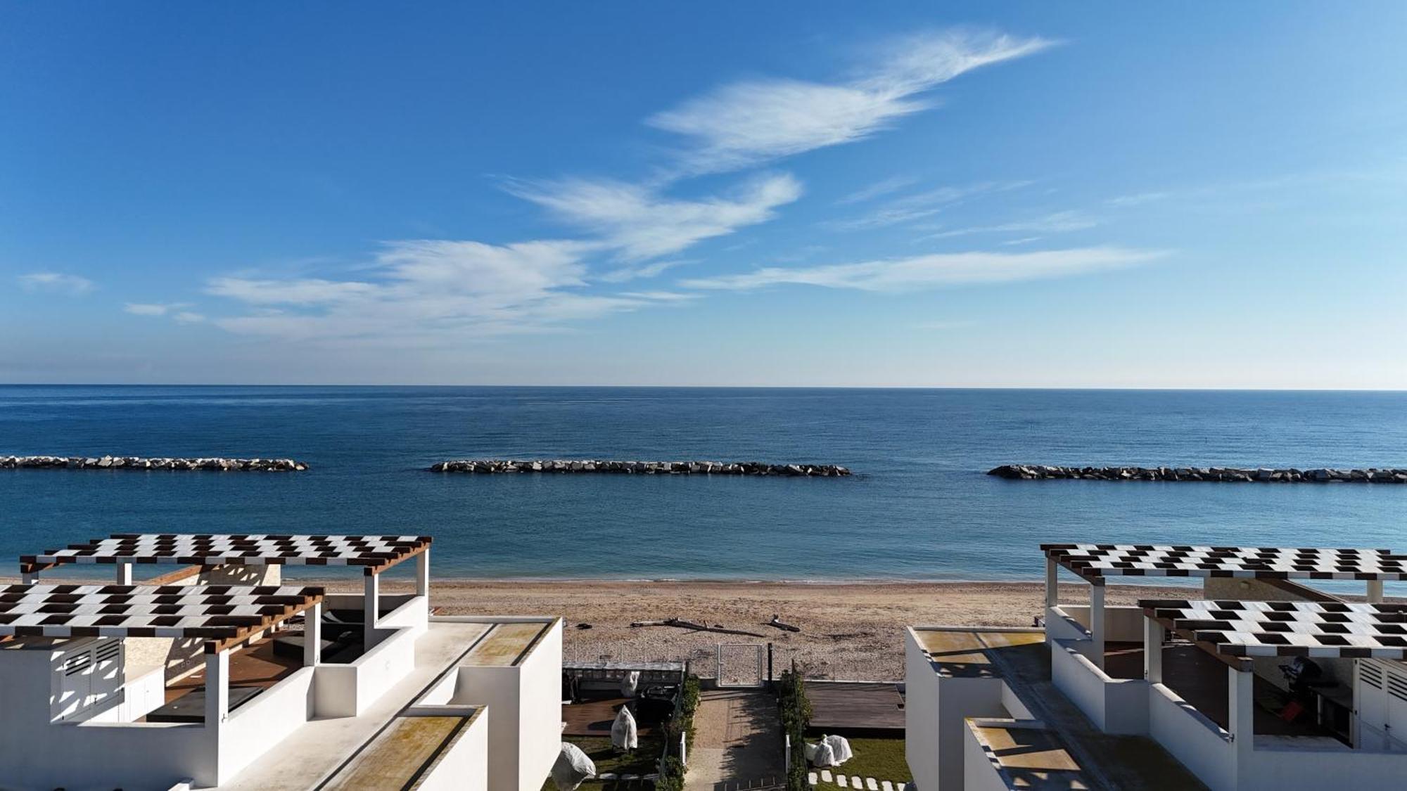 P020 - Porto Recanati, Nuovo Trilocale Con Giardino エクステリア 写真